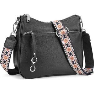 Genuine Leather Purse for Women Soft Crossbody Purse Hobo Bag Women's